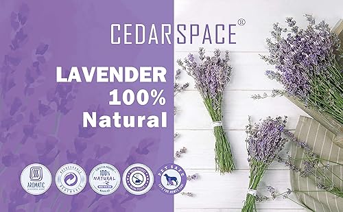 Miniatura 6 de Cedar Space Juego de 24 bolsitas de fragancia para el hogar, 12 bolsitas de lavanda, 12 piezas, accesorios de cedro rojo 100% aromático para