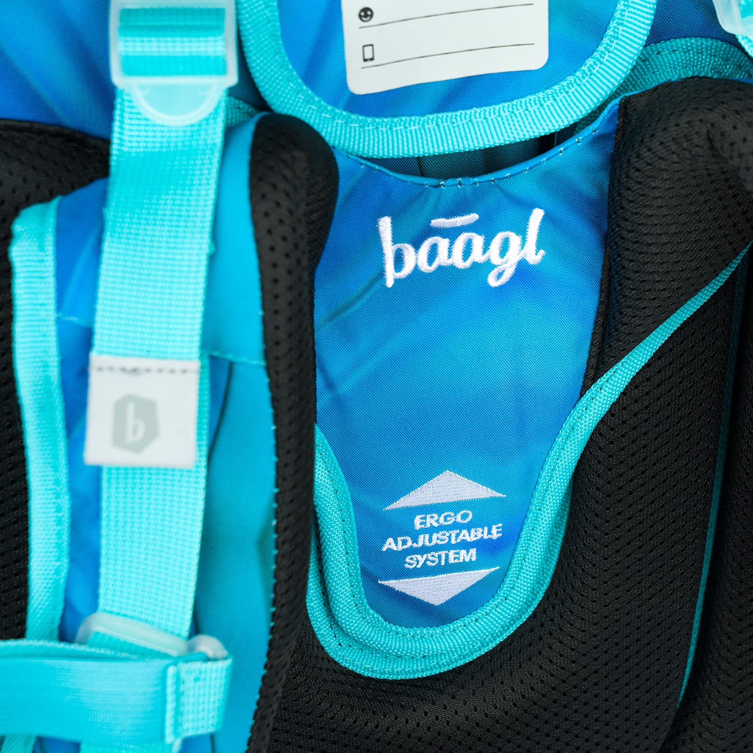 Baagl Mochila escolar para niños y niñas para 1ª clase (o 2ª clase), mochila escolar Ergo para niños y niñas, mochila escolar ligera con correa para el pecho, mariposa, 38, De moda
