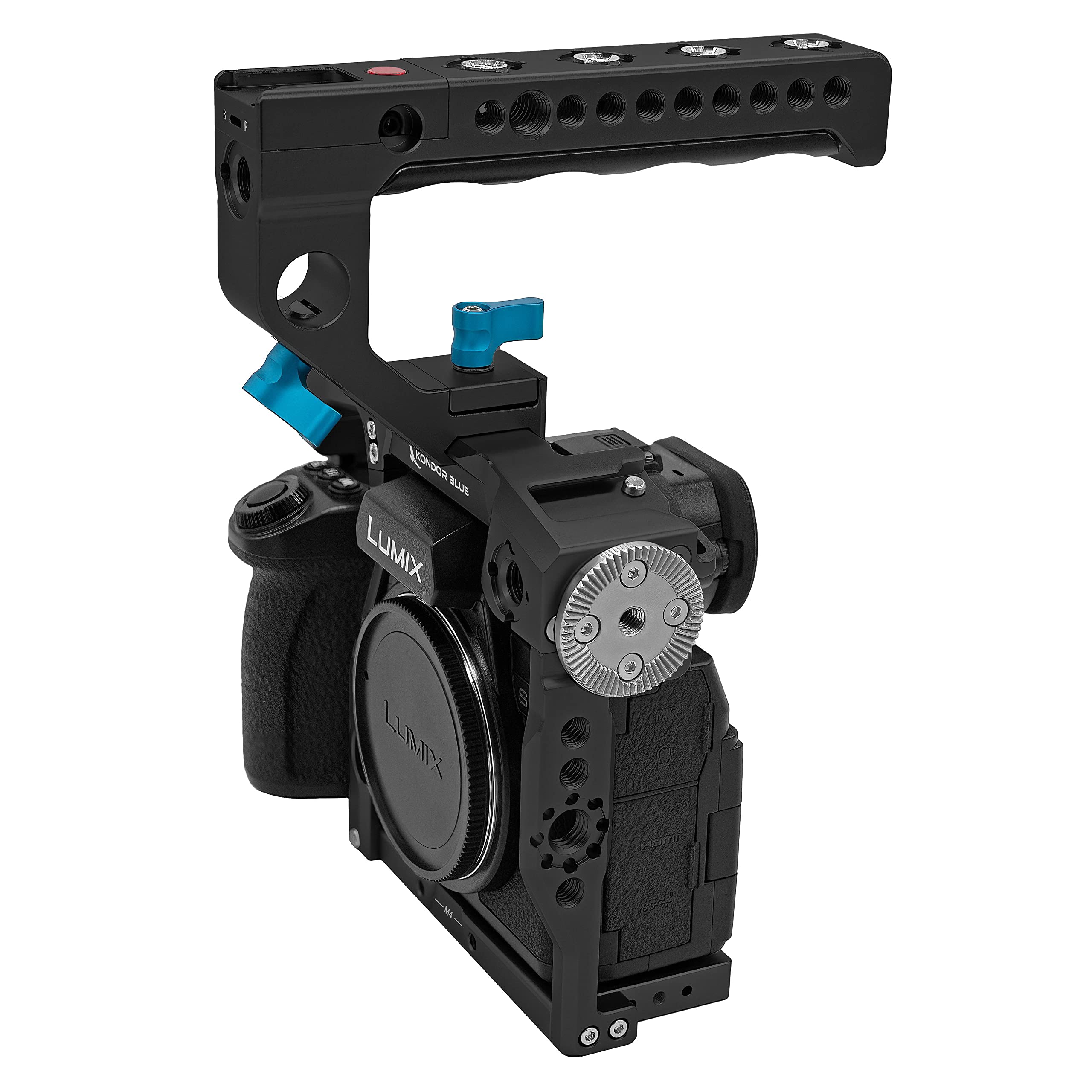 Amazon.co.jp: KONDOR BLUE LUMIX S5II / Xケージ トップハンドル付き