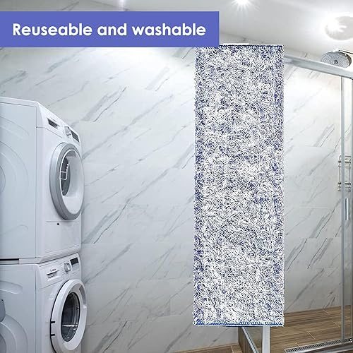 Miniatura 4 de 5 almohadillas de repuesto para trapeador, almohadilla de limpieza de microfibra lavable, almohadillas de repuesto reutilizables, madera dura y