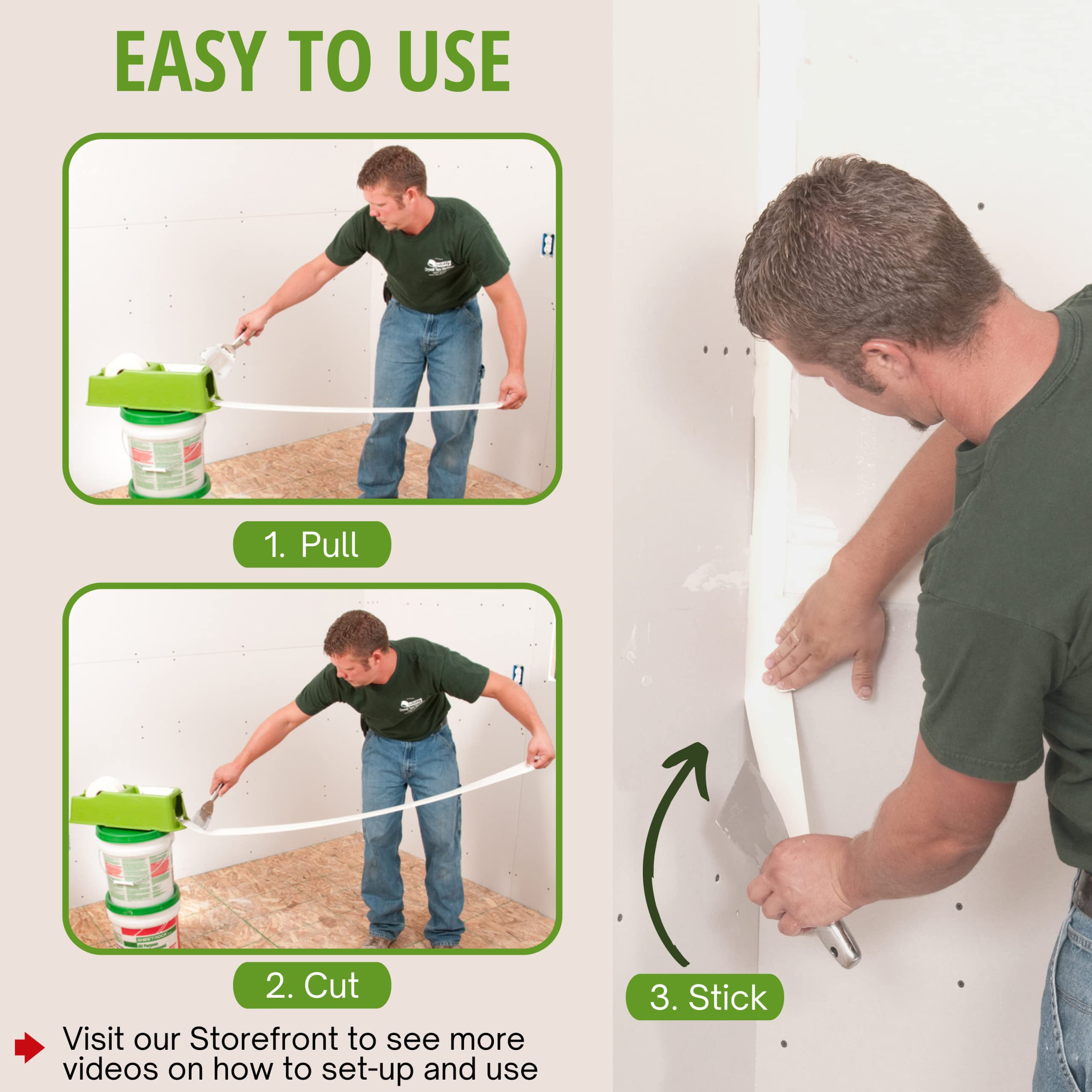 Buy TapeBuddy by Buddy Tools LLC FreeStanding Drywall Taping Tool