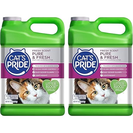 cat's pride fresh and clean litter