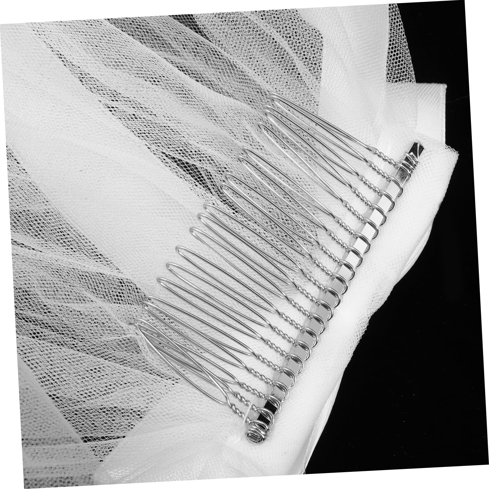 VALICLUD 5stücke Hochzeit Schleier Mit Doppelter Haarschleife Romantischer Brautschleier Für Hochzeiten Ohne Perlen Elegante Brautaccessoires Für Unvergessliche Momente