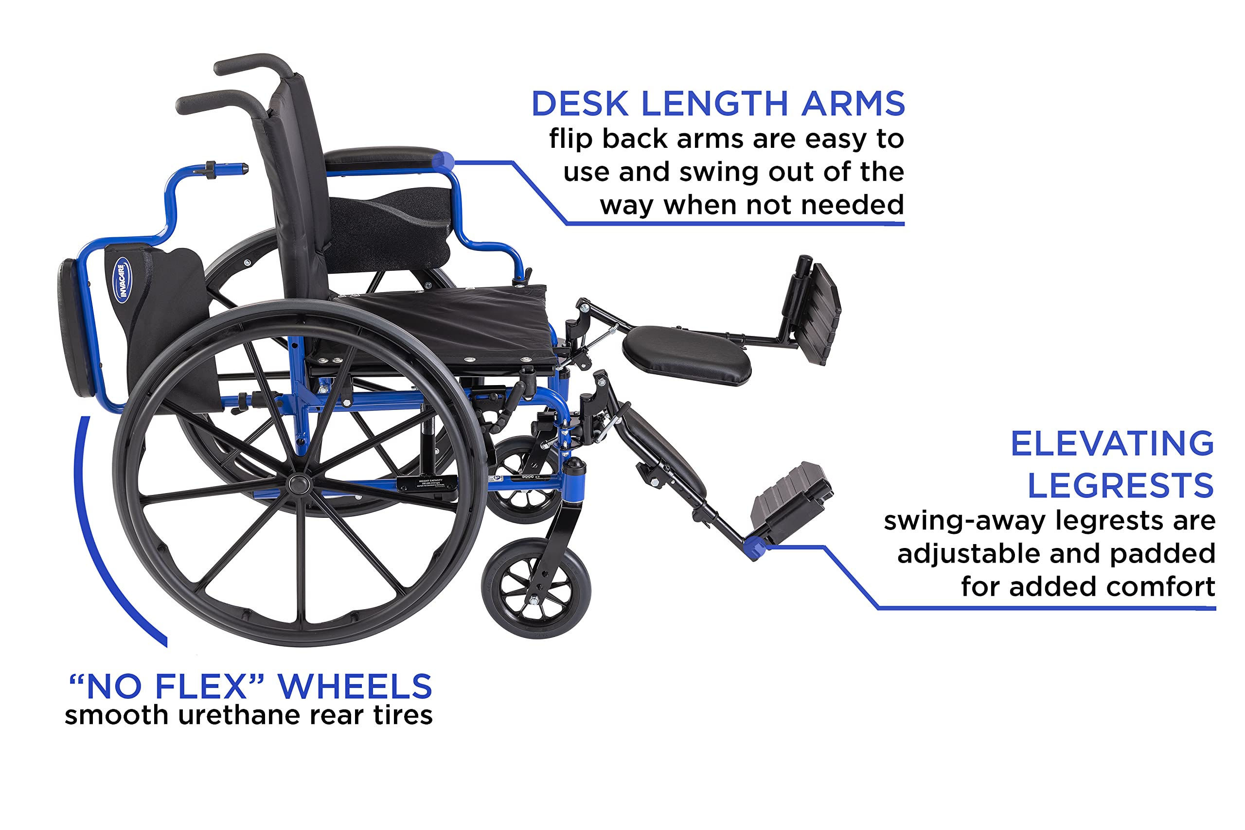 Buy Invacare 9000 XT Wheelchair for Adults Lightweight Long Term