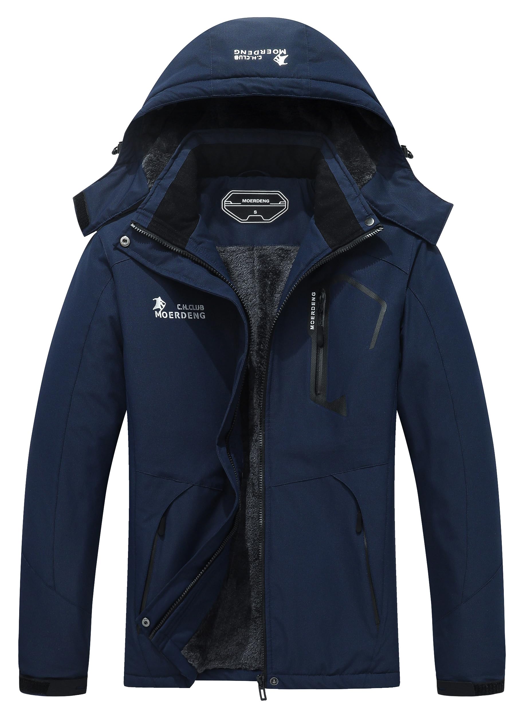 MOERDENG Women's Ski Jacket Warm Winter Coat Snowboarding Jacket