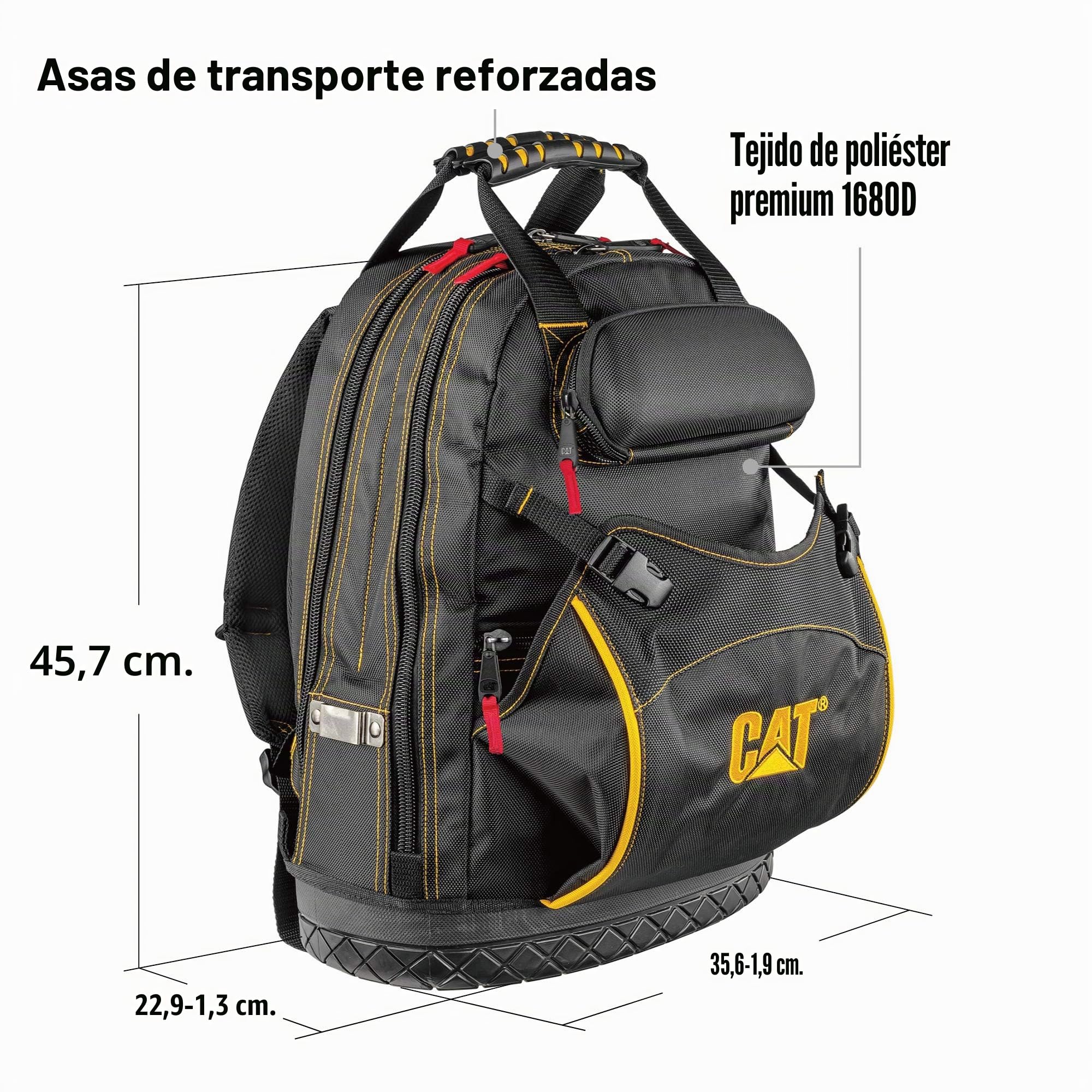Cat Mochila Pro Tool de 18 pulgadas