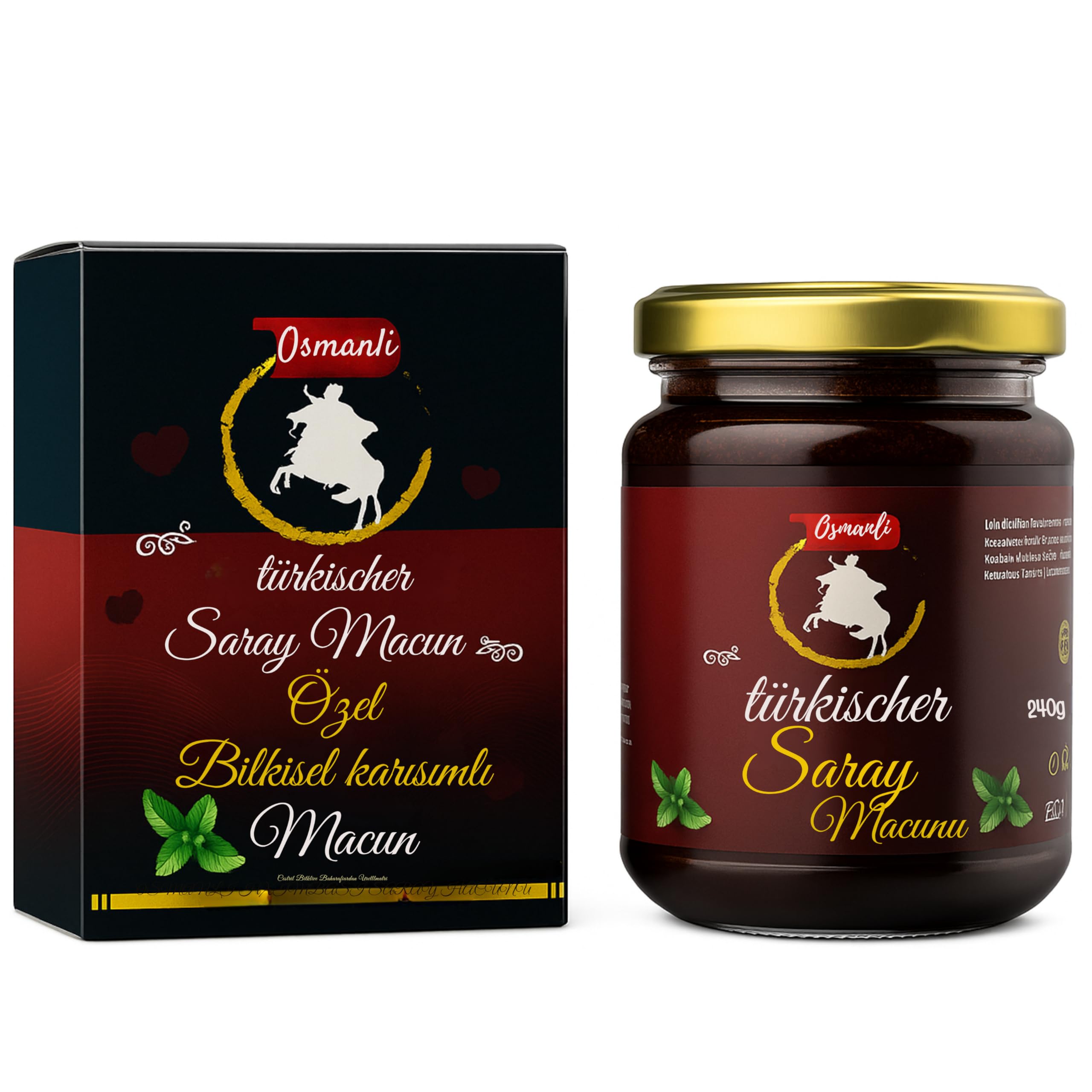 King Macun Black Edition 240g - Türkische Kräuterpaste (2)