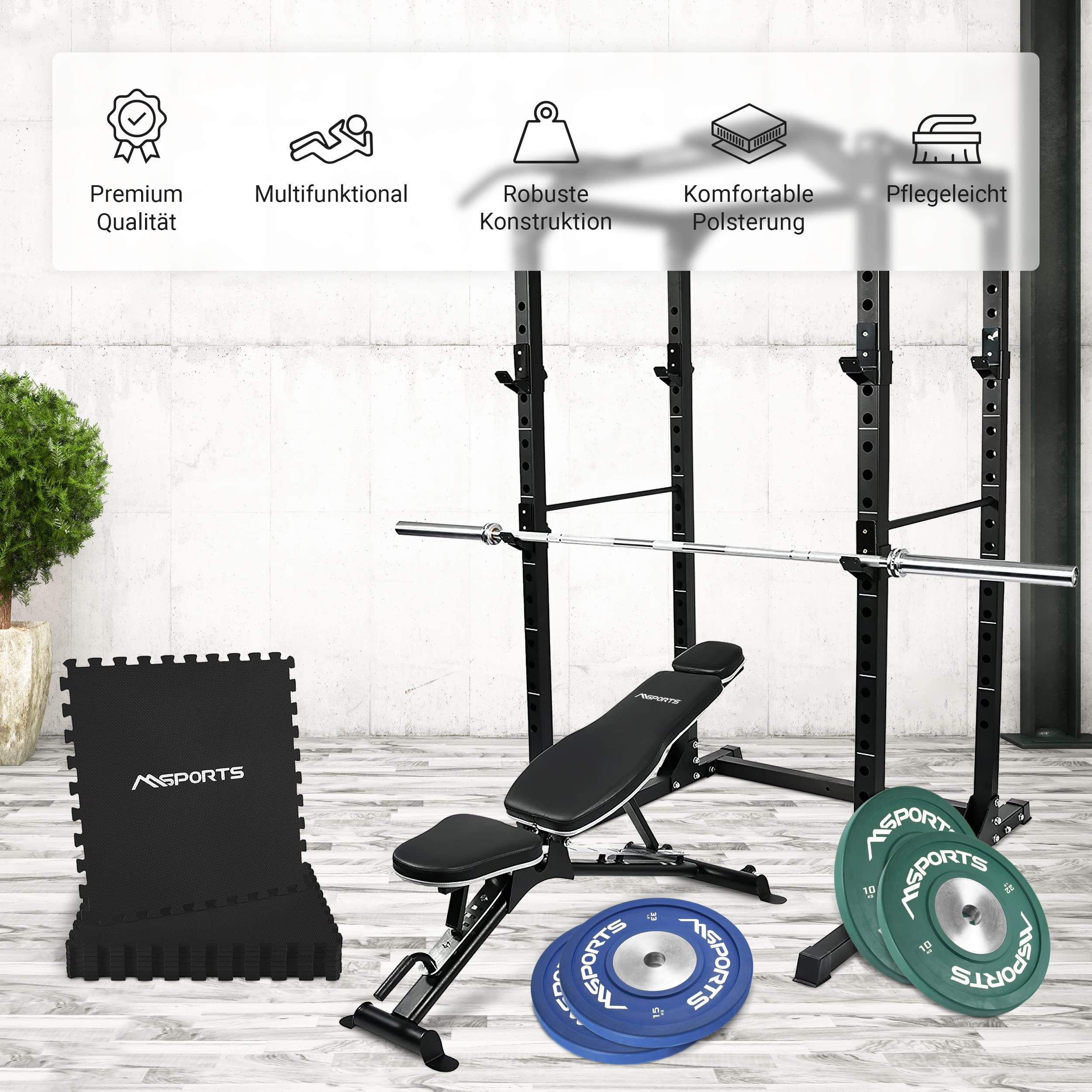 Home Gym collezioni Premium – selezionabile da starter a professionista