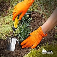 Vista 7 de Guantes desechables Atlantic Safety OO-XXL Outrageous Orange® - XXL
