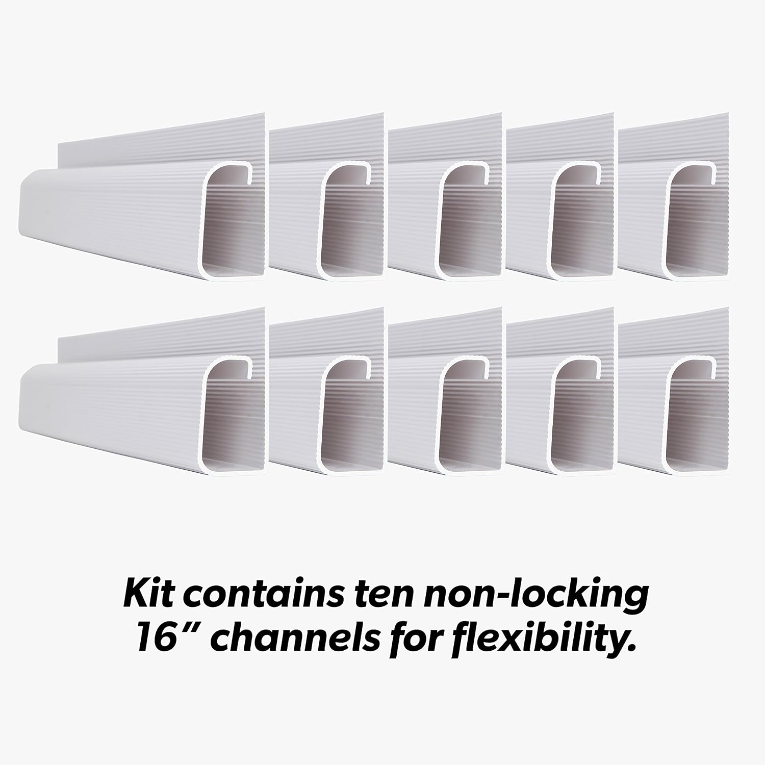 Lіmіtеd Dіѕсоunt J Channel Desk Cable Organizer by SimpleCord – 10 White Raceway Channels - Cord Cover Management Kit for Desks, Offices, and Kitchens 🔥 Hоt Dеаlѕ J Channel Desk Cable Organizer by SimpleCord – 10 White Raceway Channels - Cord Cover Management Kit for Desks, Offices, and Kitchens