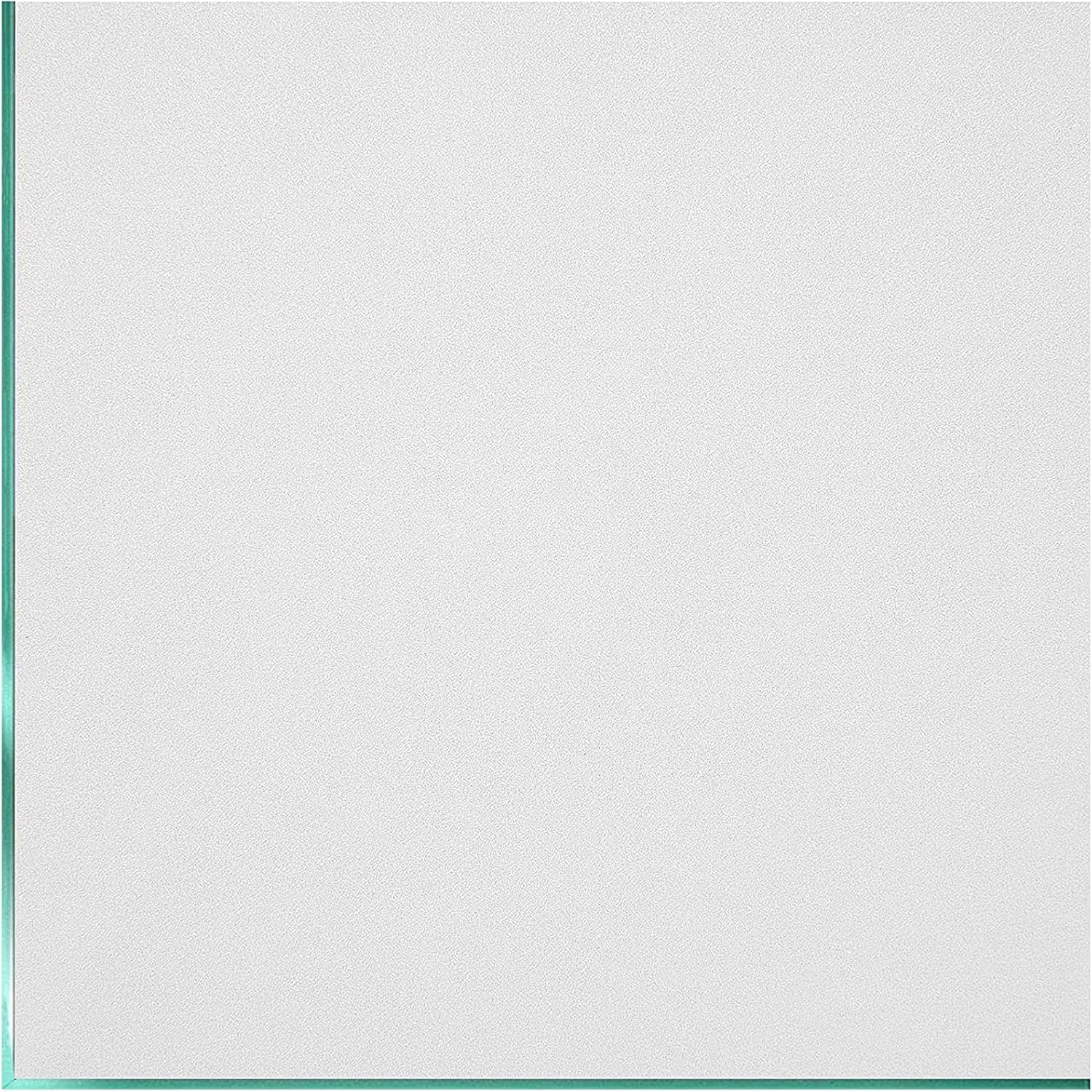 Coavas Frosted Glass Window Privacy Film, Static Cling, White 11.8"x78.7"