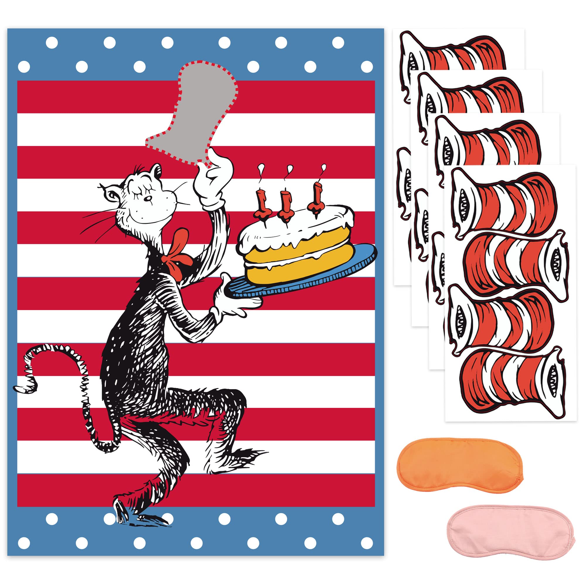 Seuss Birthday Party Decorations Cat In The Hat Party Supplies