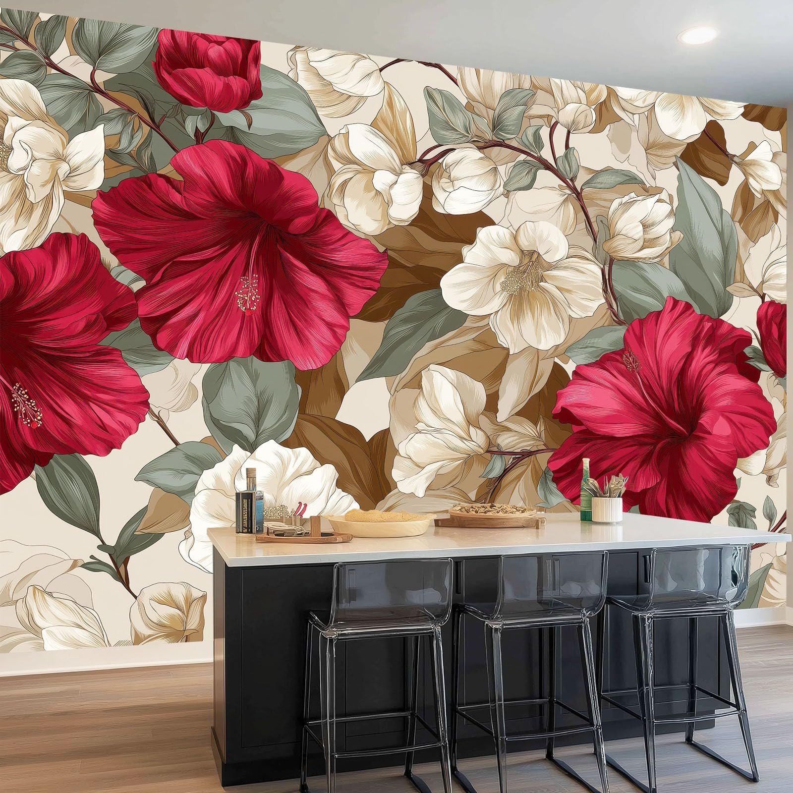 Nowoczesne tapety w luksusowym stylu, 350 x 256 cm do dekoracji domu