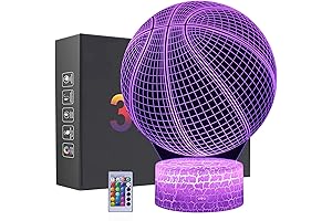 3D Basketball Illusion Night Light