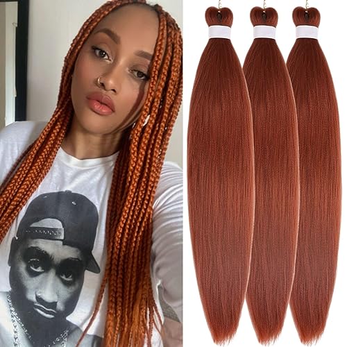 Miniatura 140 de Cabello trenzado para niños preestirado de 16 pulgadas, color negro, Yaki ez, trenzado para niños, trenzas sin nudos