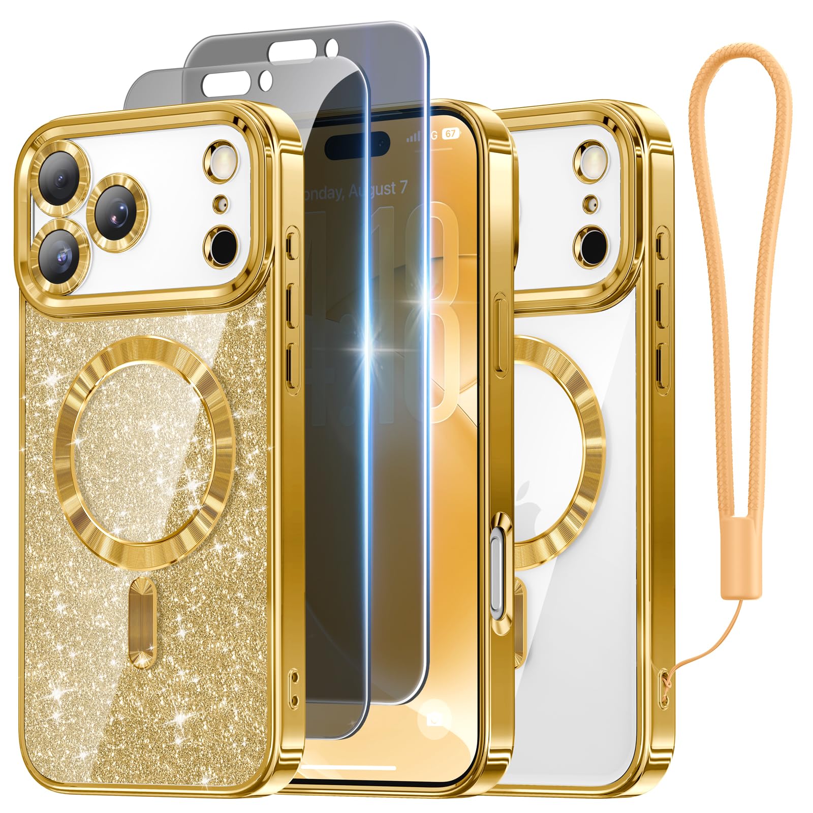 Amazon.co.jp: Meifigno ケース iPhone 17 Pro Max対応 [MagSafe対応