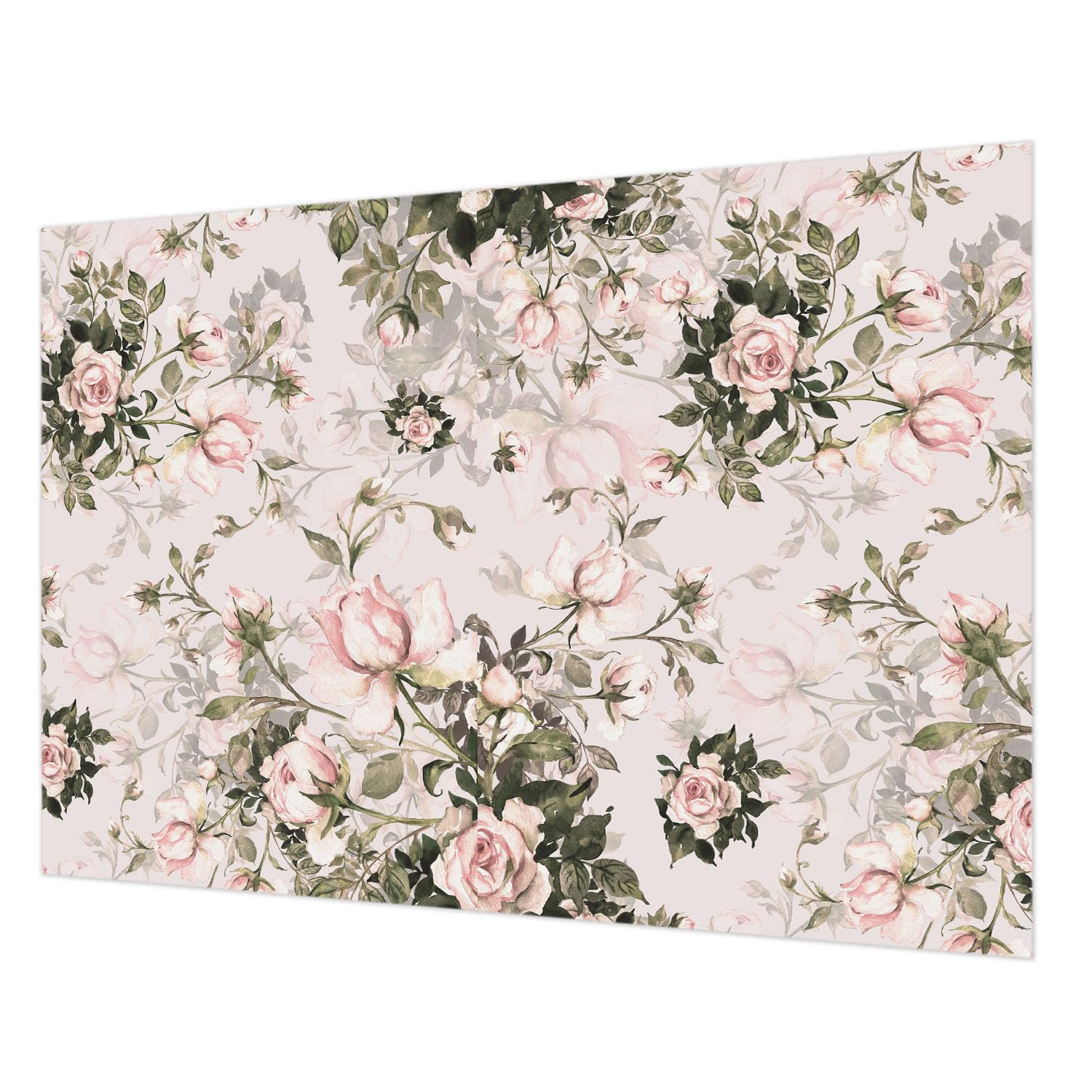 Papier peint decoration interieure chambre et salon fleurs Tulup