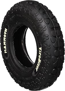 TireBiters Medium Chew Toy Extra Strength, Black, 8-Inch
