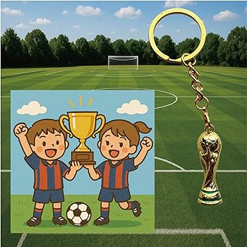 ❌サッカー好き˘,,ᴗ ̫ ᴗ,,˘新品キーホルダー Amazon.co.jp: サッカーキーホルダー サッカーボールキーリング