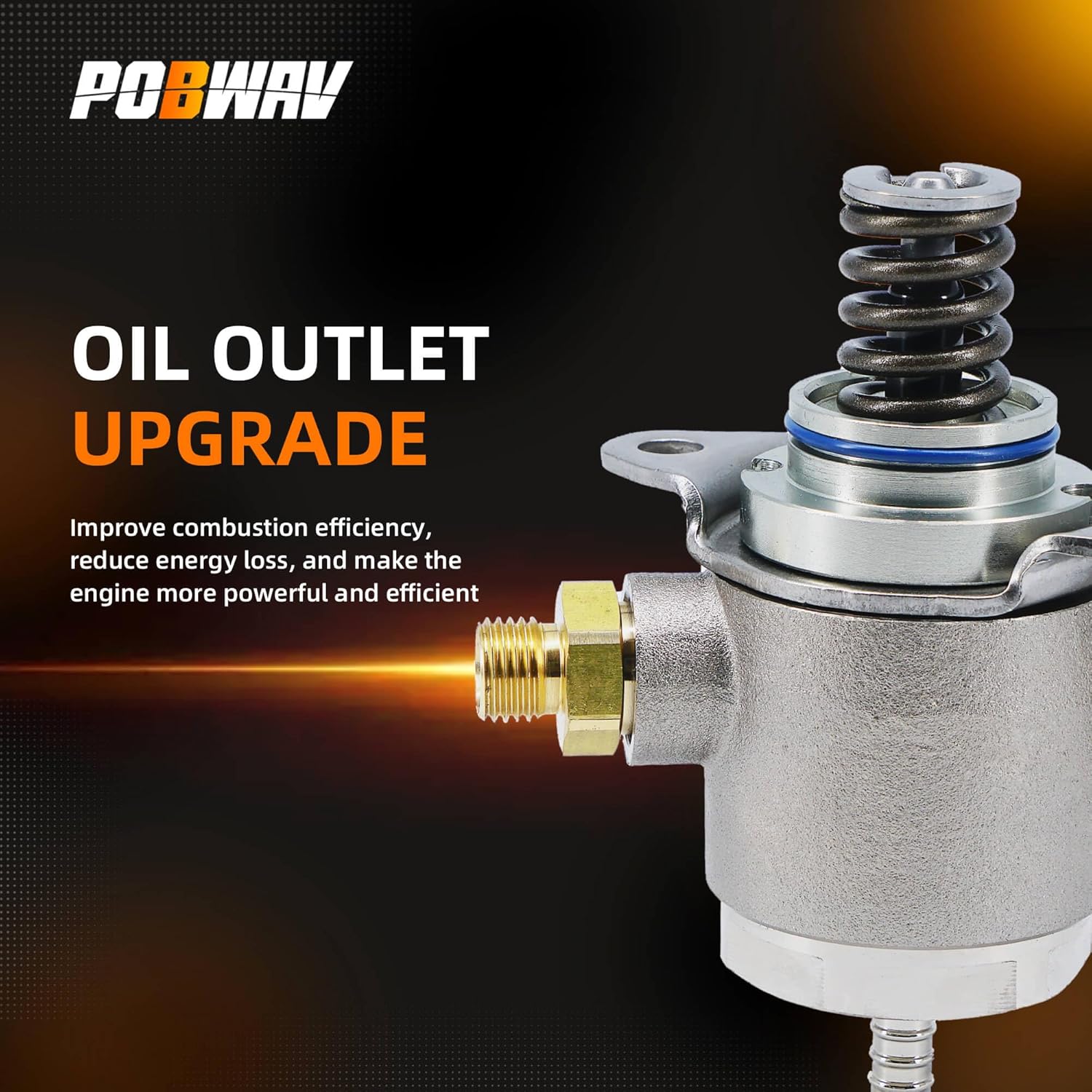 GDP602 High Pressure Fuel Pump Compatible with Audi A4 2010-2016, A5 2010-2014, A6 2012-2015, Q5 2011-2017, TT Quattro, Replaces 06J127025E