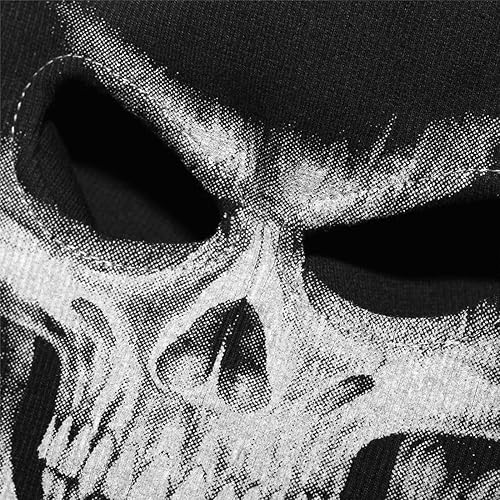 Miniatura 5 de SUPERFLEX Máscara de calavera de cabeza completa, pasamontañas, sombrero de Halloween, máscara de terror, máscara de terror, decoración para fiesta