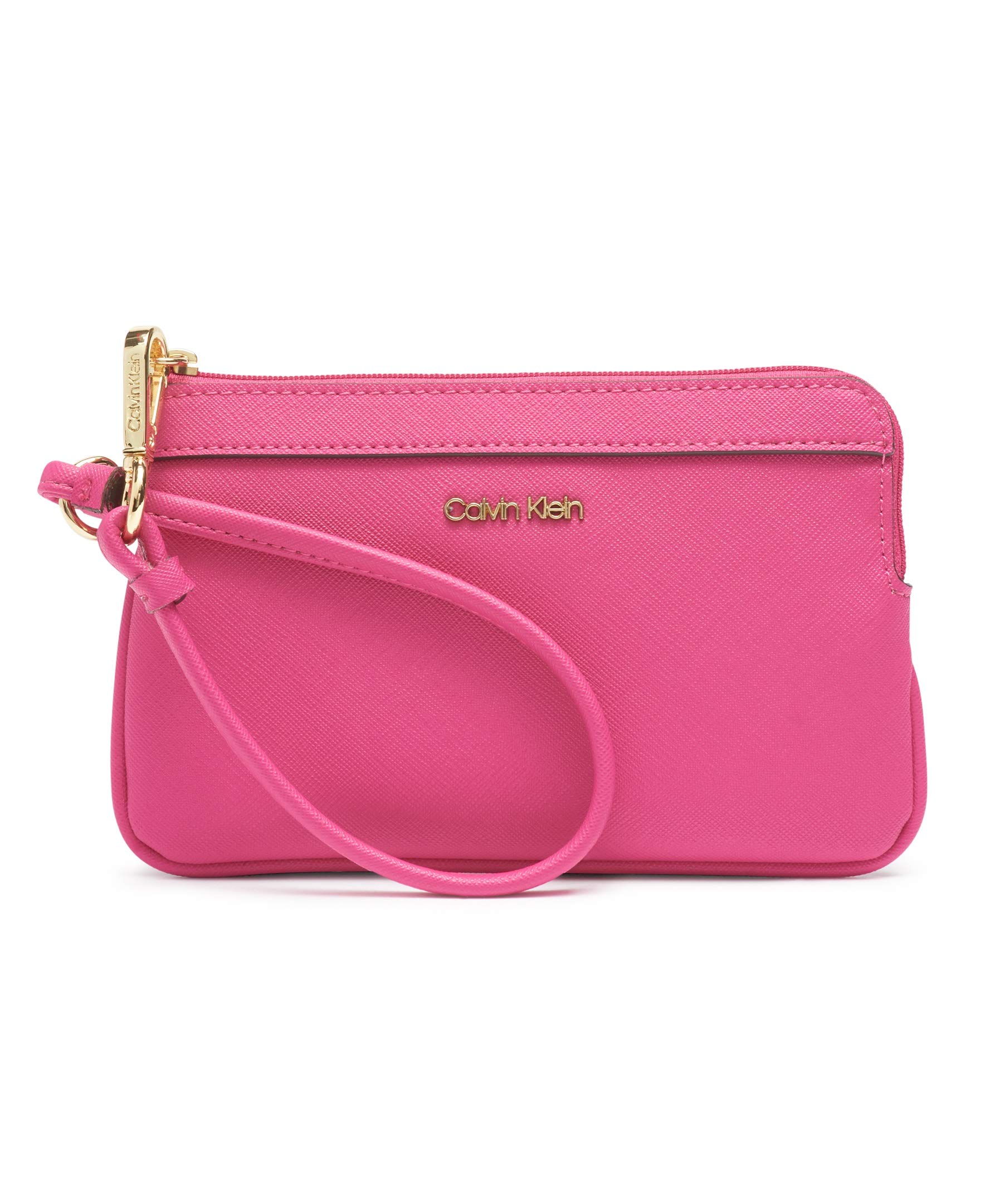 Calvin Klein Key Item Saffiano Wristlet
