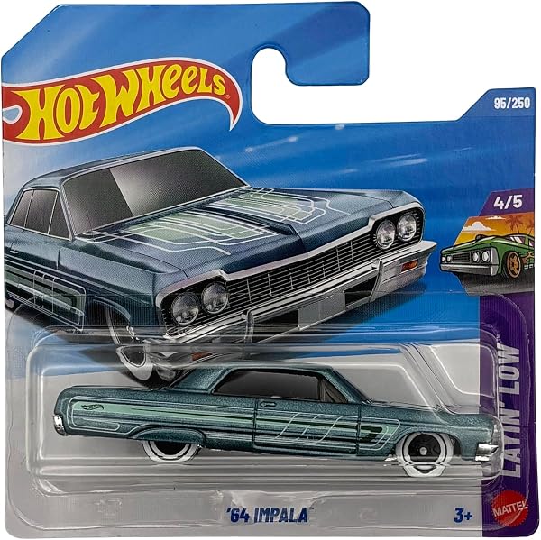 Hot Wheels Tekli Arabalar '64 İMPALA JJJ56 (KISA KART)