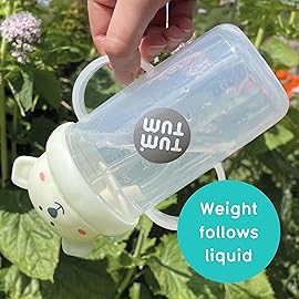 TUM TUM Tippy Up Free Flow Sippy Cup (No Valve), Sippy Cup for Toddlers, BPA Free (Pete Polar Bear 300ml)