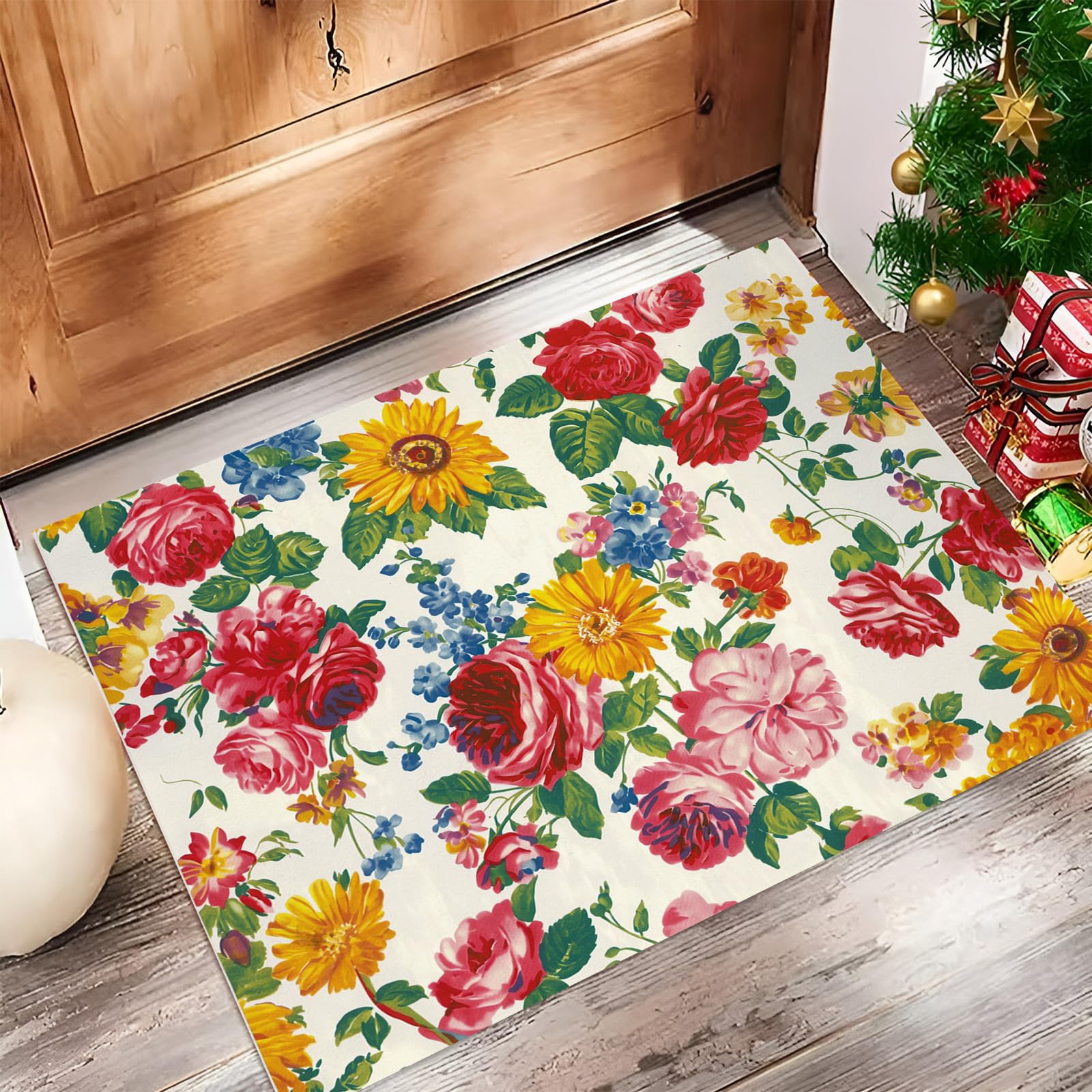 Tapis de sol antidérapant pour porte d'entrée évitant les glissades et la boue dans le couloir