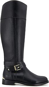 Amazon.com | Kenneth Cole New York Women's Wind Riding Boot, Black