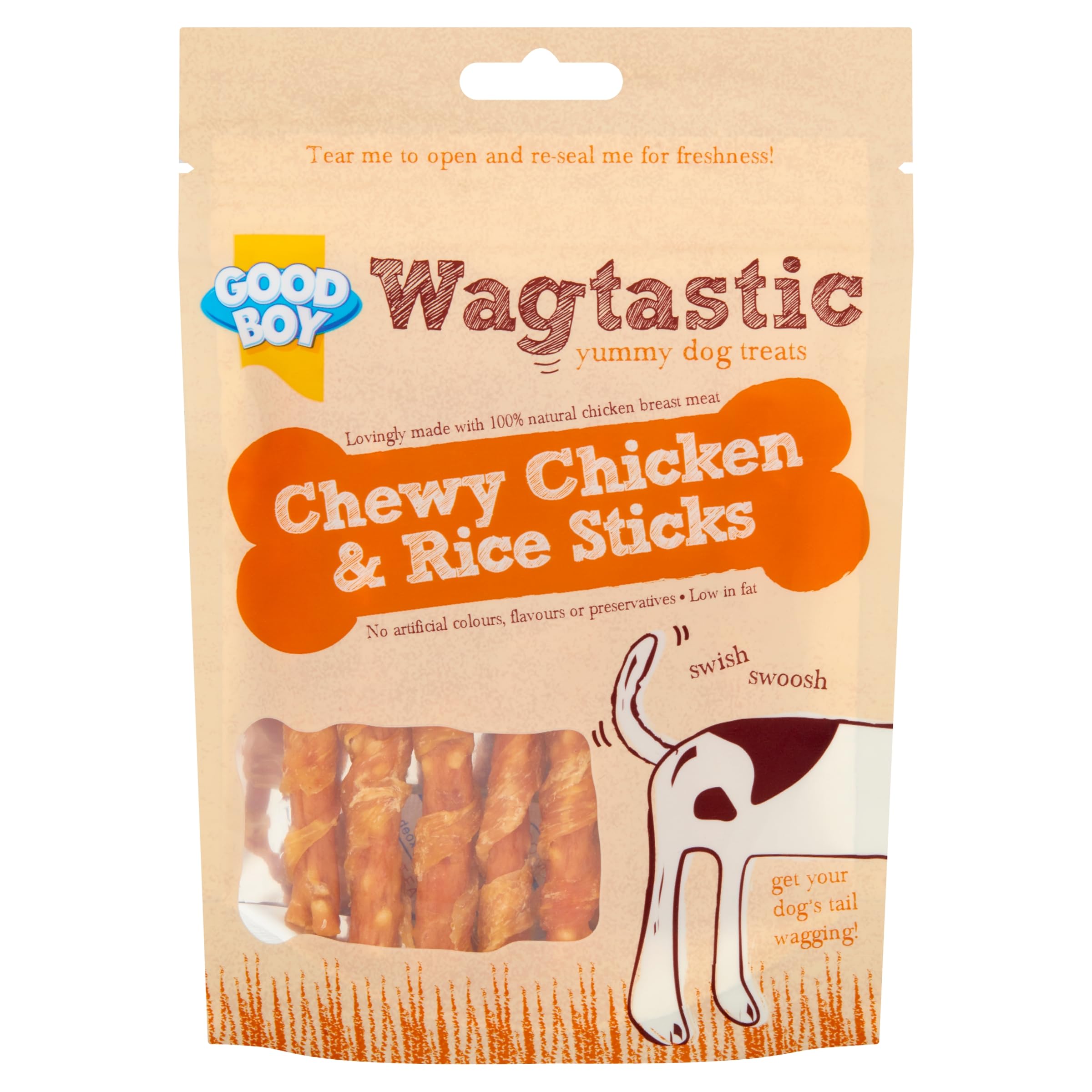 CHICKEN & RICE STICKS 70G
