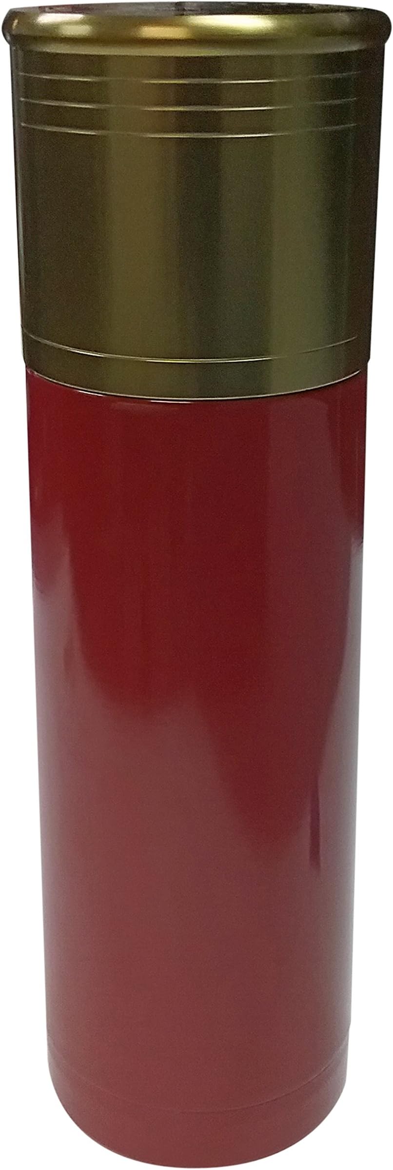 Aquatix Hunting thermos Red Bullet Bottle Double Wall Vacuum Insulated Thermal Shot Gun Shell 12 Ga stainless steel bottles 25 Ounce