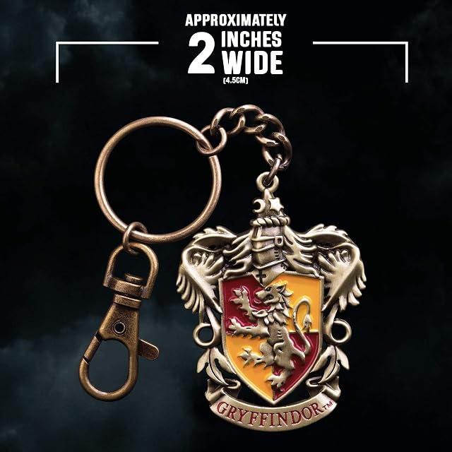 Foto 4 de 6 de The Noble Collection Llavero del Escudo de Gryffindor de Harry Potter