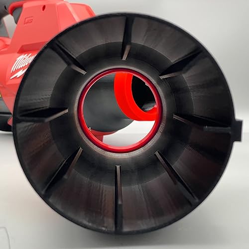 Miniatura 3 de Boquilla de secado de coche para soplador de hojas de combustible Milwaukee M18 con cubierta de punta suave, (ZM_M18_STBSOFTNOZ_V1)