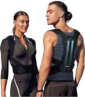 Posture Corrector & Back Brace for Women and Men | Back Straightener, Scoliosis and Hunchback Corrector, Upper Back Support | Spine Straightener | Improves Posture and Provides Effective Relief from Back Pain | Adjustable Posture Trainer, (Large) (Waist 27-39 Inch)