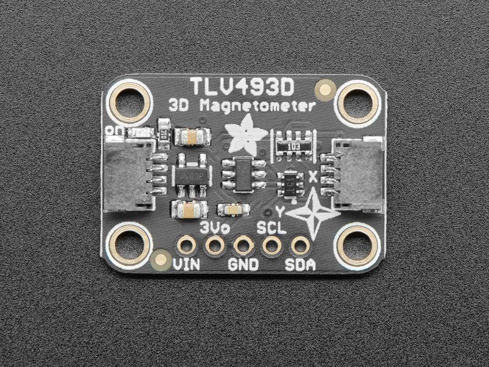 I2c Magnetometer Adafruit TLV493D Triple-Axis Magnetometer Stemma Qt Sensor