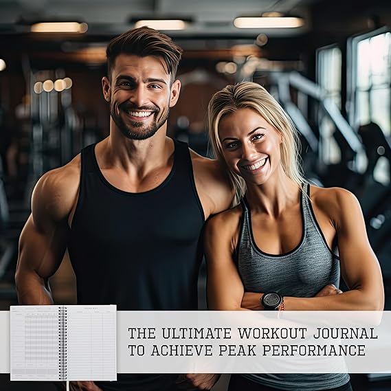 ZICOTO Ultimate Workout Journal - Complete Fitness Training Planner for Men and Women - Track PRs, Build Muscle & Dominate Your Workouts - Essential Gym Gear Accessories for Serious Weight Lifters