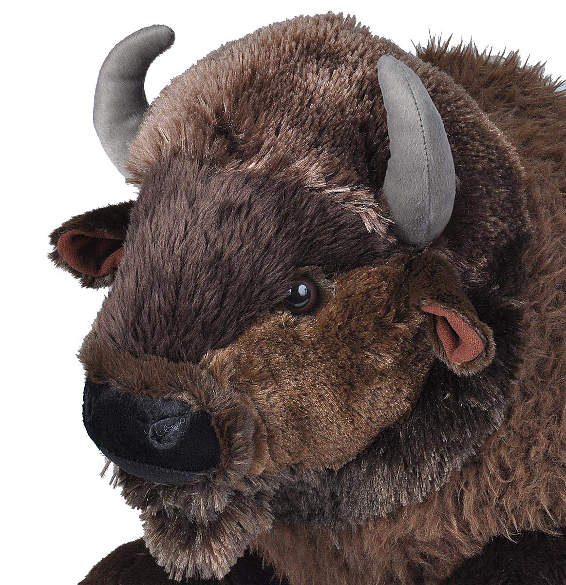 Wild Republic 19307 Jumbo Pluszowy Bison Wisent, duża przytulanka, pluszowa zabawka, Cuddlekins, 76 cm