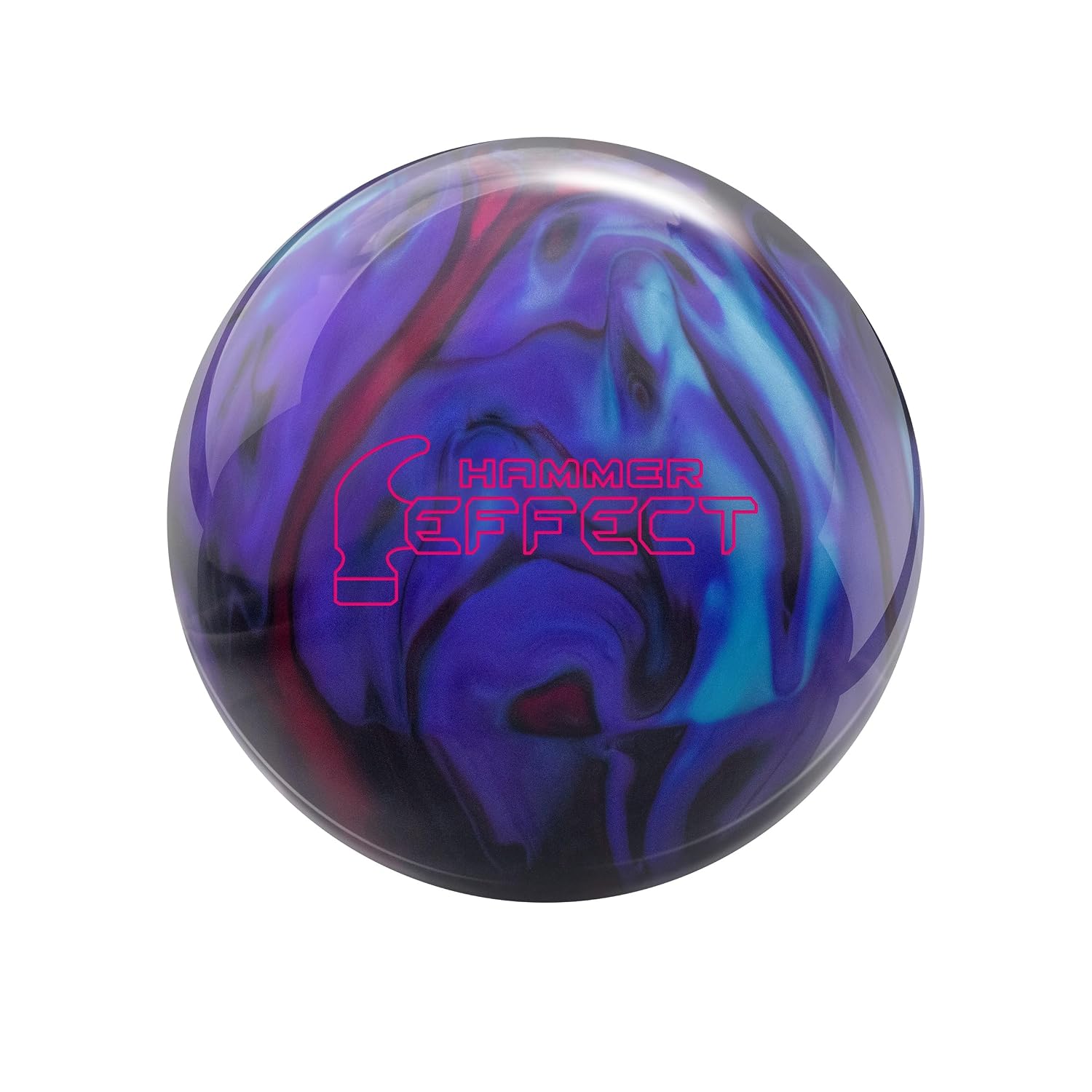 Bowlerstore Products Hammer PRE-DRILLED Effect Bowling Ball - Marron/Blue/Black/Purple 16lbs - Review, Price and Buying Guide