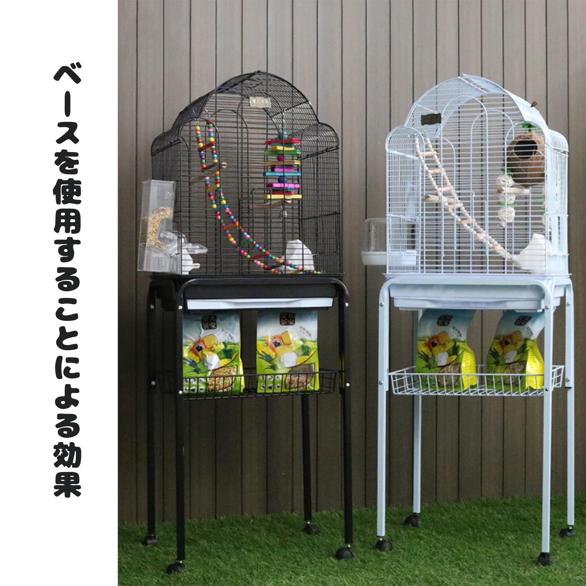 Amazon | 43*30.5*57.5CM 鳥かご インコ セキセイインコ、オカメインコ