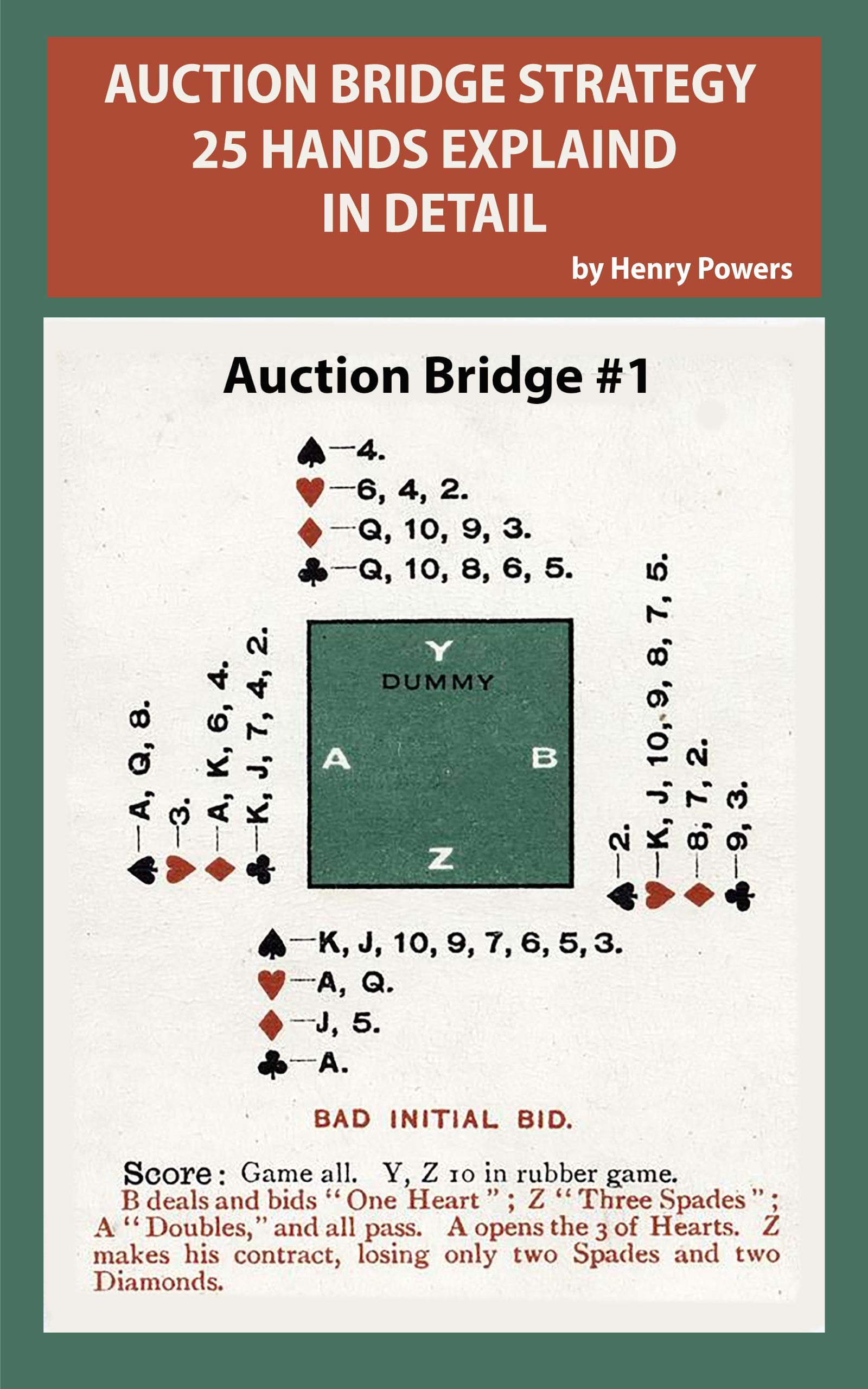 Buy Auction Bridge Strategy 25 Hands Explained In Detail This volume