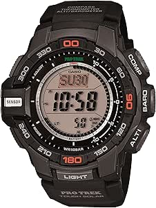 Casio Men&#39;s Pro Trek PRG-270-1 Tough Solar Triple Sensor Multifunction Digital Sport Watch