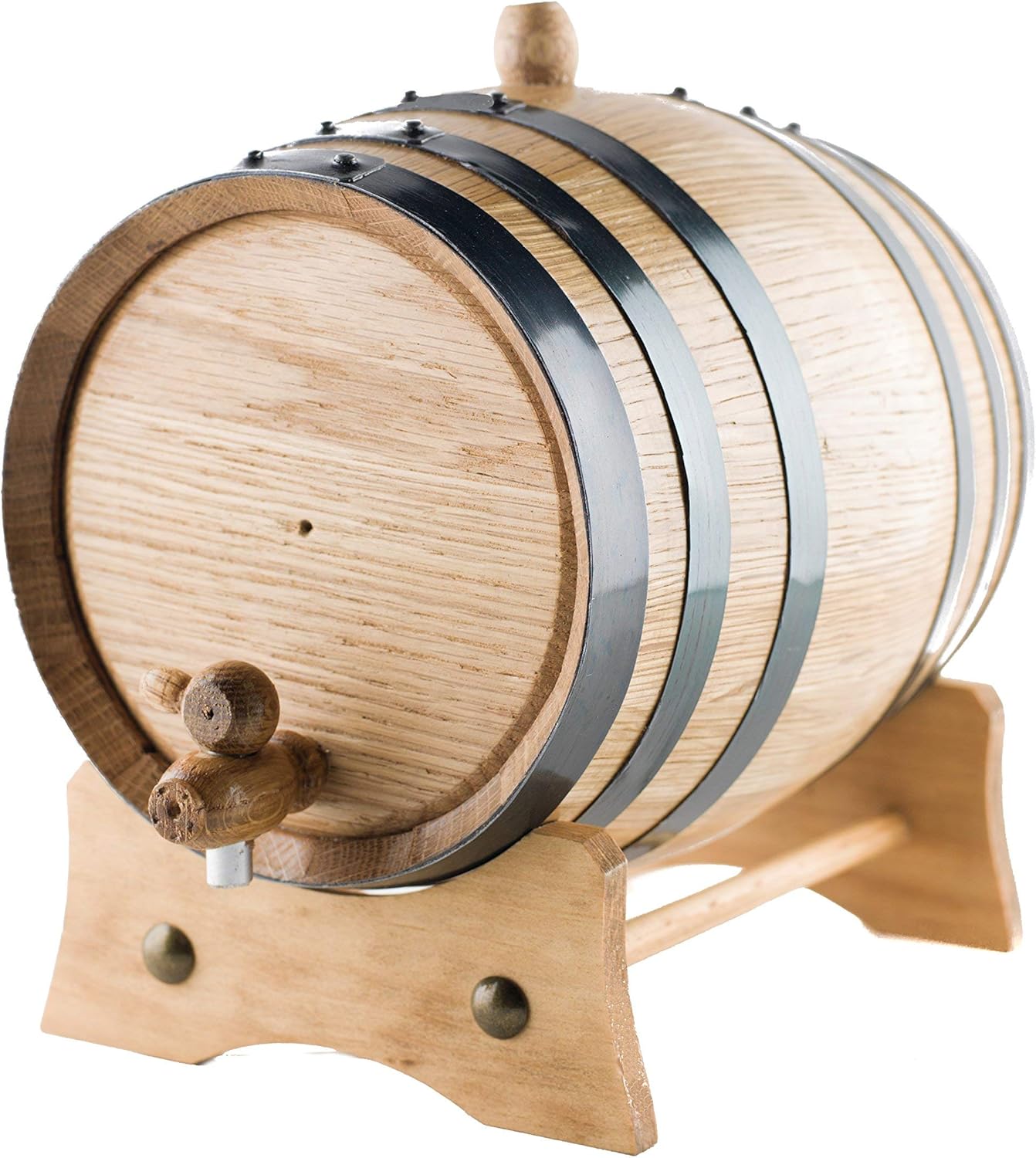 Sofia's Findings 3-Liter American Oak Aging Barrel | Age Your own Tequila, Whiskey, Rum, Bourbon, Wine - 3 Liter or .8 Gallons