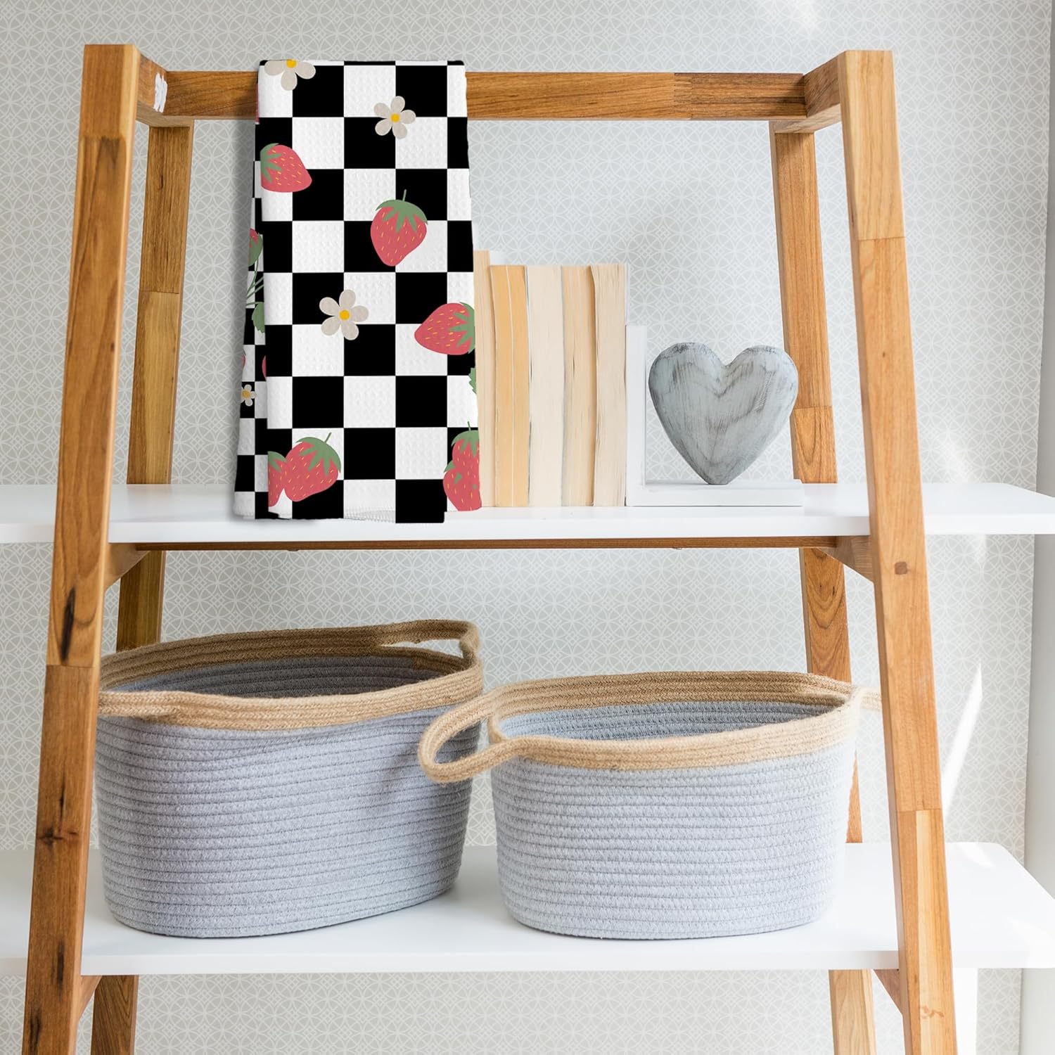 Cherry Kitchen Towel Decor, Coquette Cherry Dish Towel for Kitchen Bathroom Decor, Cherry Lover Gifts, 16x24 Inch - Image 5