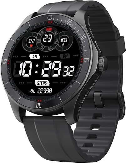 TOOBUR Smart Watch for Men Alexa Built-in, 44mm Fitness Tracker with Answer/Make Calls, IP68 Waterproof/Heart Rate/Sleep T...