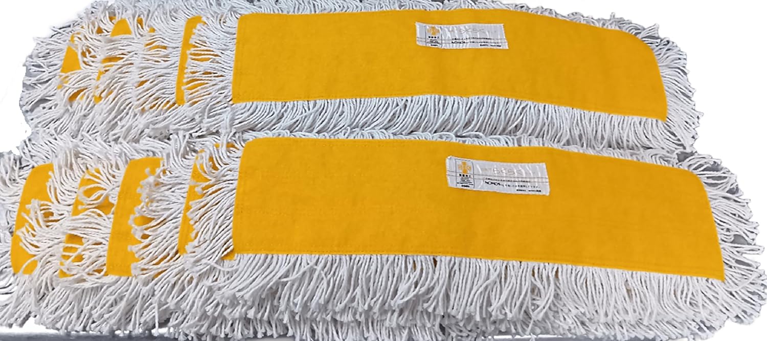 白馬らくらくモップ替糸45cm黄10枚