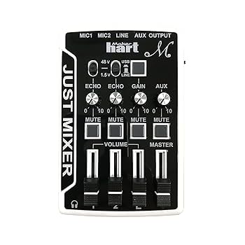 オーディオミキサーMaker hart Just Mic Pro + プレゼント Amazon.com: Maker hart Just Mic Multitrack Workstation /6