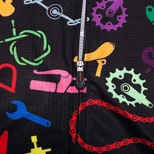 Vista 106 de Hotlion Verano Ciclismo Jersey Hombres Mountain Bike Jersey Secado rápido Bicicleta Camisa Manga Corta Ciclismo Ropa