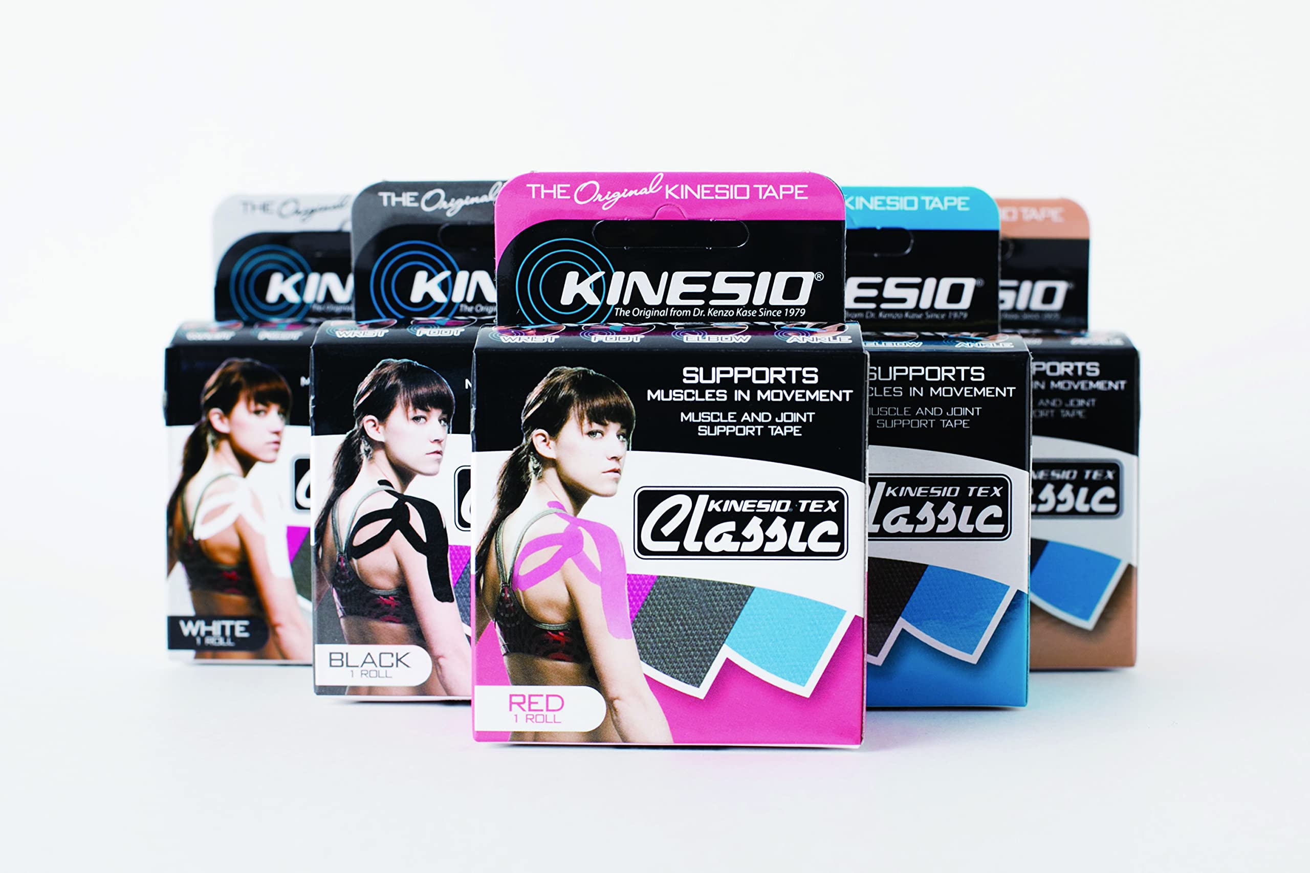 KINESIO(キネシオ) キネシオテーピング ロール状テーピング 5㎝×4m Amazon | KINESIO(キネシオ) キネシオテーピング ロール状