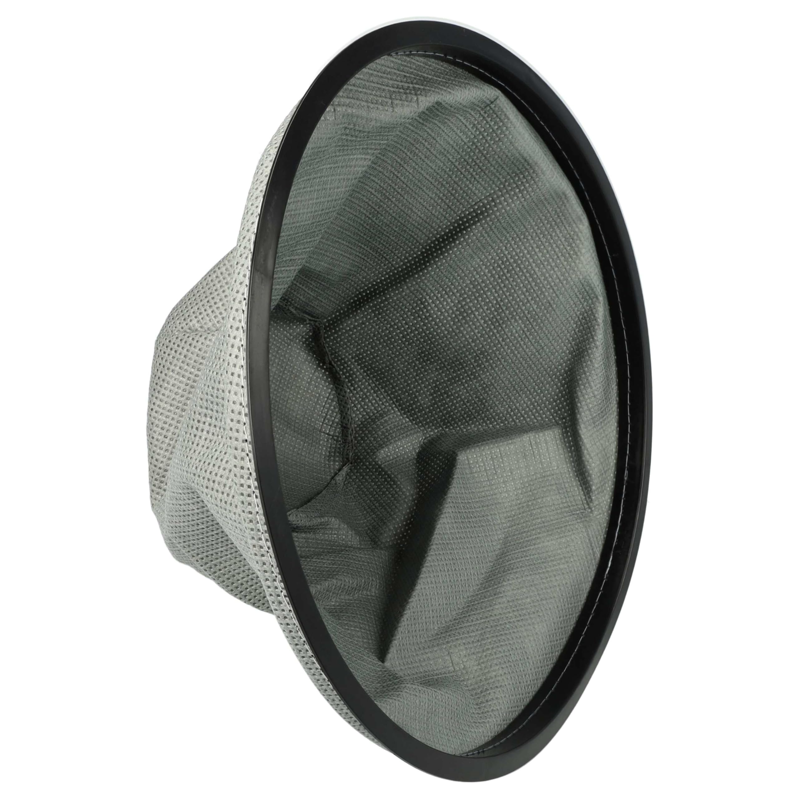 vhbw 5x filtro a sacco compatibile con Güde GA 18-1200, GA 18-1200.1R aspiratore per camino, aspiracenere - Filtro di ricambio, lavabile nero/grigi